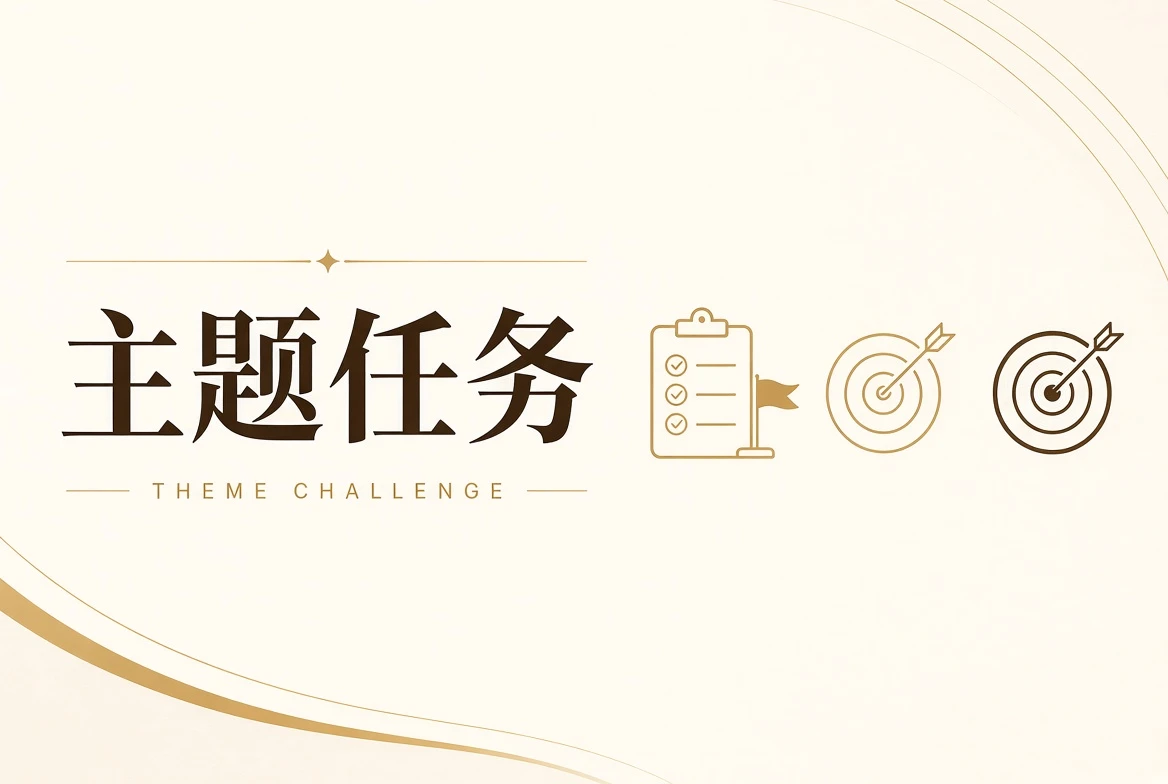 每日大赛主题课视觉